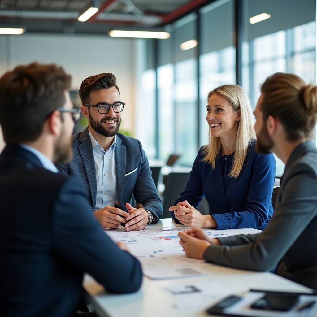 Equipo de consultores de psicología automotriz